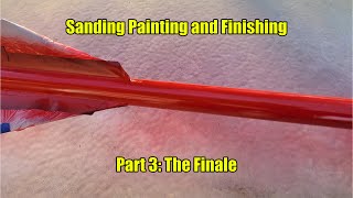 Sand Paint Finish Estes Hi-Flier XL Part 3 #rocket #painting