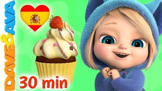 🧁 Señor Pastel - Canciones Infantiles | Videos para Niños | Dave and Ava en Español 🧁 by Dave and Ava - Canciones Infantiles 45,694 views 6 months ago 30 minutes