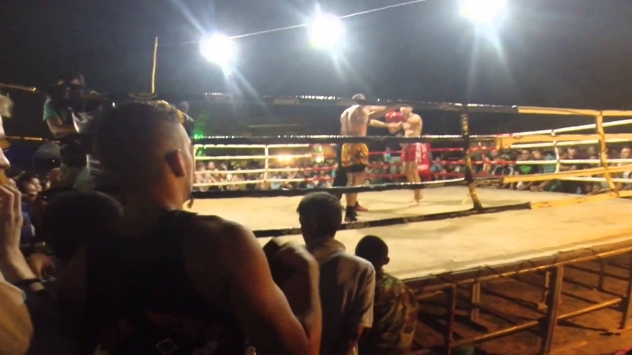 first muay thai fight YouTube