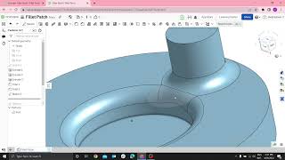 Onshape Fillet Patch #CAD #Onshape