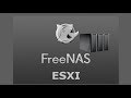 Freenas Создание файлового хранилища с пробросом HDD на ESXI