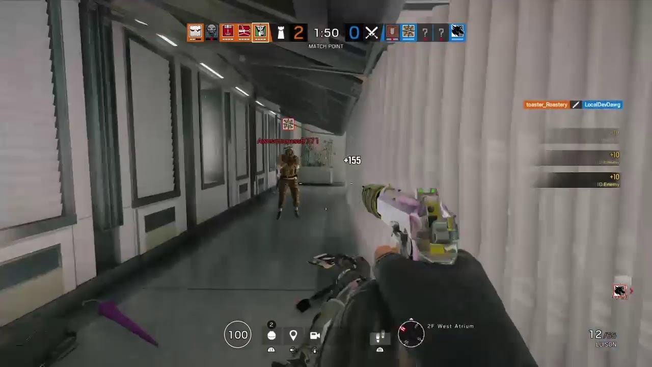 Rainbow six siege playing with friends - YouTube
