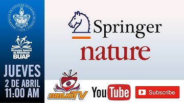 BiblioTV EnVivo | SpringerLink en la BUAP