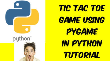Tic Tac Toe Game Using Pygame in Python Tutorial | Python World