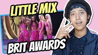 Little mix woman like me brit awards (reaction)