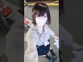 【女装男子の日常】電車で移動♪ Crossdressing in public #shorts