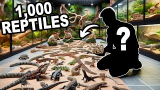 He Takes Care Of 1000 Reptiles For A Living!