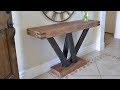 How To Make A Console Table