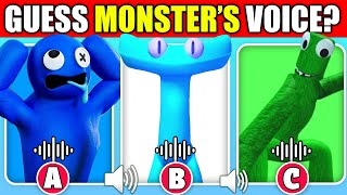 Guess the Monster's Voice Rainbow Friends Chapter 2 | Monsters Jumpscares (CYAN, YELLOW)