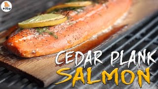 The Best Cedar Plank Salmon / Delicious and recipe from Papa Potap