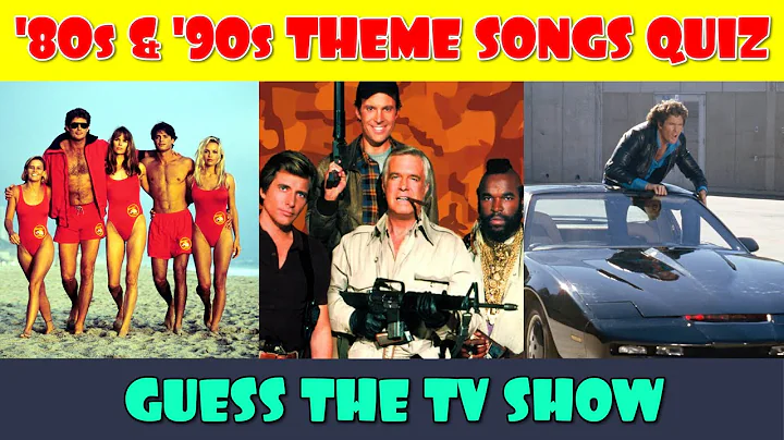 Guess the 80s & 90s TV Show Theme Songs