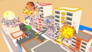 AWESOME Physics Destruction Sandbox! City Vs Black Hole! - City Destructor screenshot 3