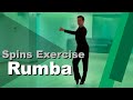 Spins Exercise in Rumba | Arkady Bakenov | Ballroom Dance | Latin Lesson | Spins and Spirals