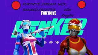 FORTNITE RANKED,CREATIVE NICK: Elite FrogFN