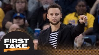 Stephen A. and Max debate if Steph Curry’s injury hurts Cavs-Warriors matchup | First Take | ESPN