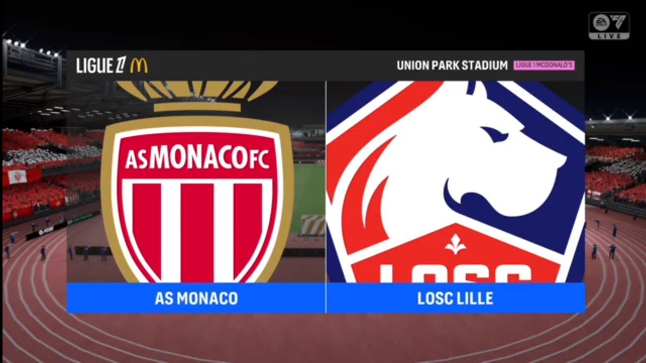AS Monaco vs Losc Lille - Ligue 1 McDonald's - FC 25