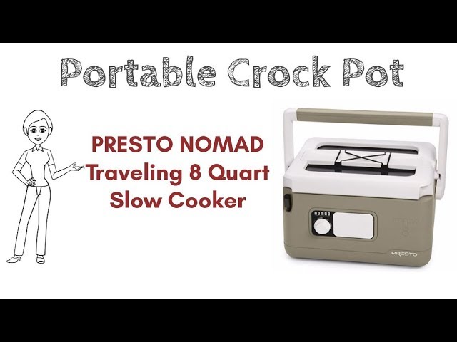 Presto® Nomad™ Traveling Slow Cooker - Product Info - Video - Presto®