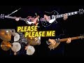 Please Please Me - Instrumental Cover - Guitars, Bass, Drums and Harmonica