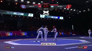 402 Round of 64 Women 57kg TUR ILGUN H K FIJ NAVUGA L PGM