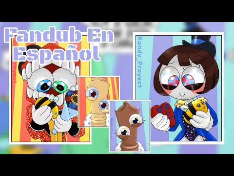❤️💙 Kinger y Queenie ayudan a Pomni y Caine en su cita // Cómic dub en español