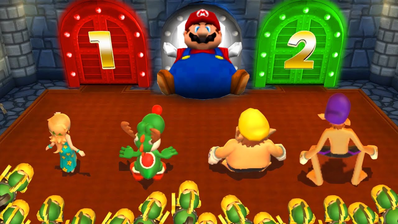 マリオパーティ9】ミニゲームロゼッタVsヨッシーVsワリオVs