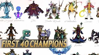 The 40 ORIGINAL Champions Riot Designed For League of Legends