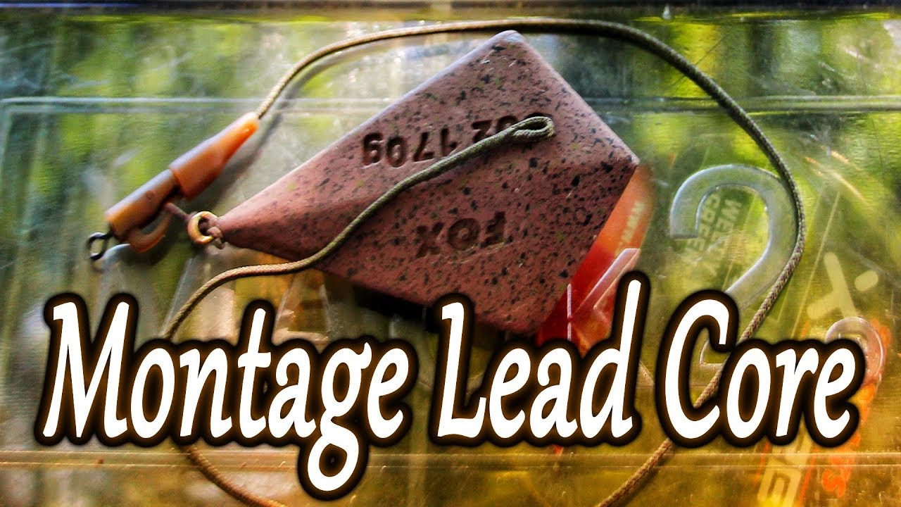 Pêche à la carpe: MONTAGE CARPE (Lead core)