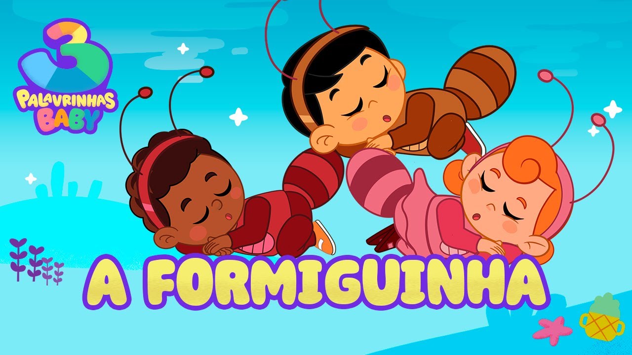 A Formiguinha (Ruído Azul) - 3 Palavrinhas Baby | Sons do Fundo do Mar ...