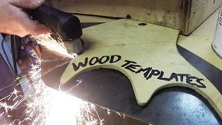 If you own a plasma cutter or are thinking of purchasing one, this video is for you! Using wood templates with your plasma cutter is a 