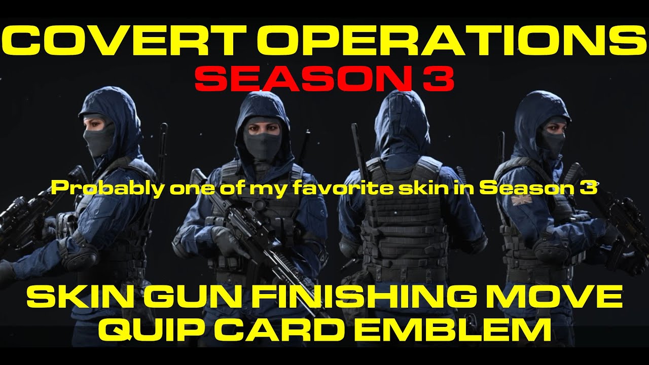 BRAND NEW Covert Operations (Charly) - Call of Duty Modern Warfare