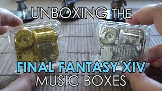 Unboxing the FFXIV Music Boxes