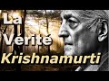 Jiddu krishnamurti  la vrit est un pays sans chemin