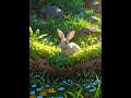"Anime Rabbit in a Meadow" #shorts #trending #viralvideo #entertainment #anime