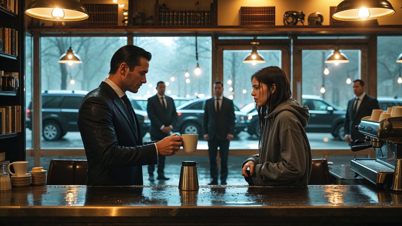 She Escaped Her Abusive Husband and Found Shelter in a Café —Only to Learn Kind Owner Was Mafia King