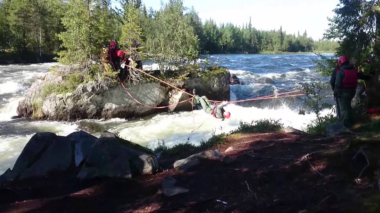 Порог Падун. Спасательная операция - YouTube