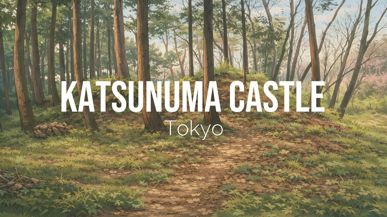 【4K】Katsunuma Castle (Tokyo) / 勝沼城 (東京)