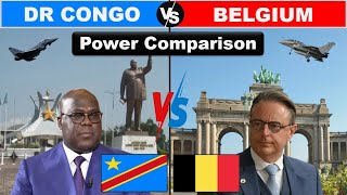DR Congo vs Belgium Military Power Comparison 2025