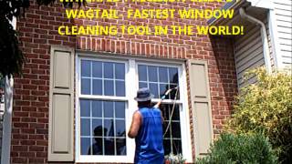WATERFED PRECISION GLIDE BY WAGTAIL FASTEST WINDOW CLEANING TOOL IN THE WORLD!