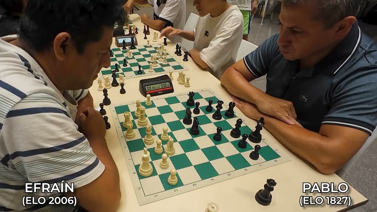 IV BLITZ - Ronda 2 - Efraín (2006) vs Pablo (1827) . BLITZ  3' +2