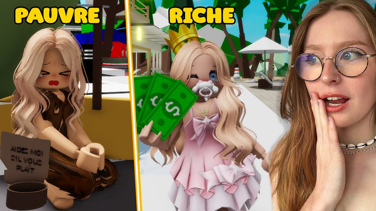 Adopter enfant PAUVRE VS RICHE sur Brookhaven !