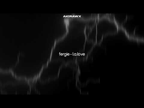 fergie - l.a.love (speed up)