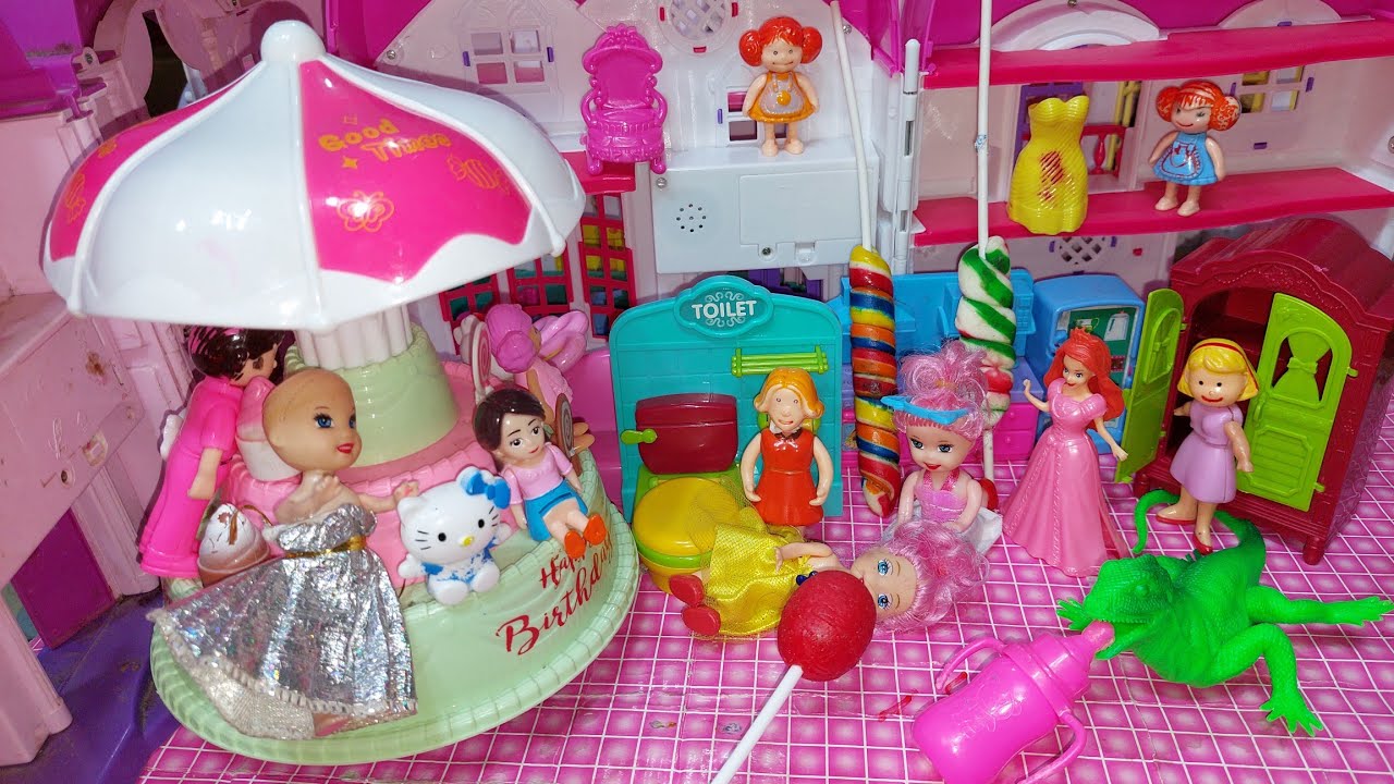 رؤي أصبحت ماما لمدة يوم كامل_عائلة عمر_جنه ورؤي_مامتي دكتورة_العاب بنات