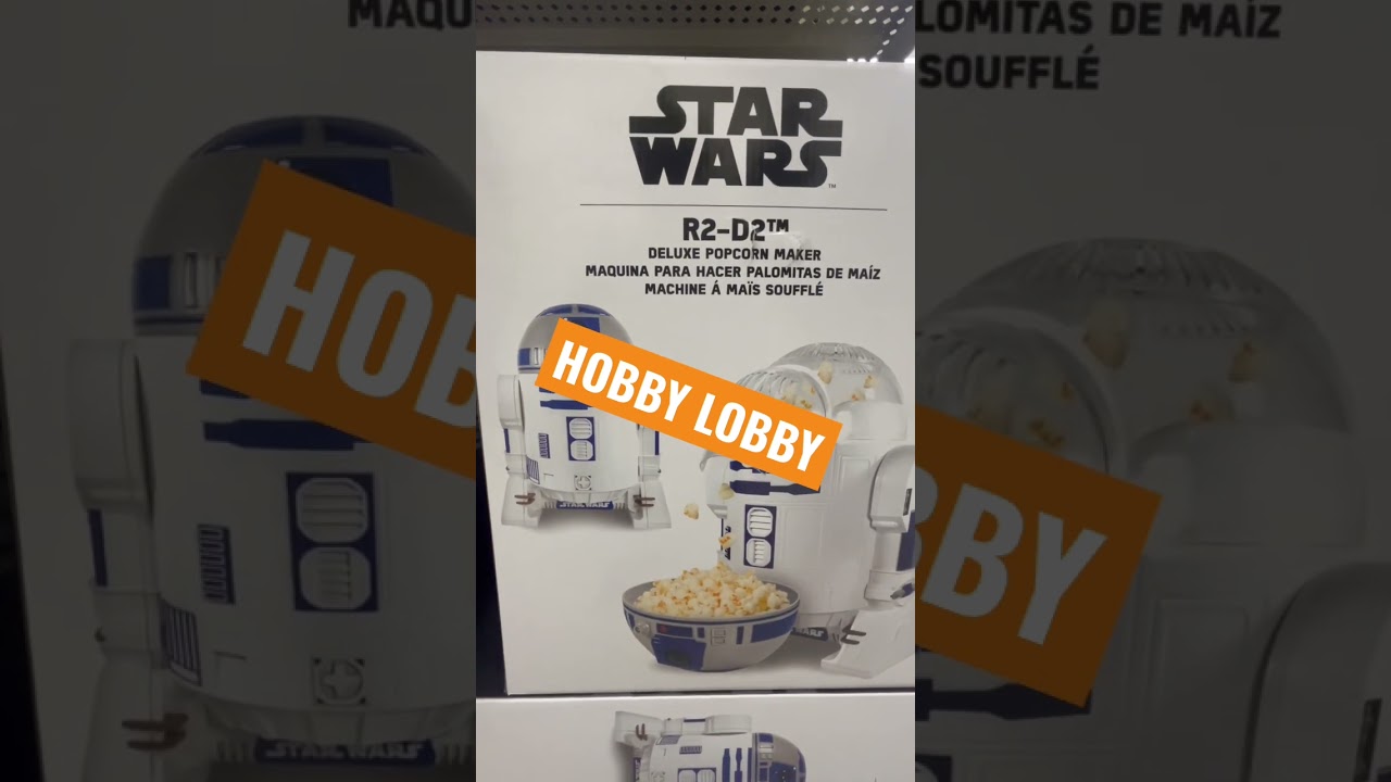 Star Wars R2-D2 Clearance Prices Popcorn Maker #hobbylobby #subscribe  #clearance #shopping 
