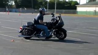 Various bikes Offset Cone Weave exercise