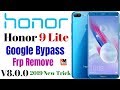 Honor 9 Lite Google Account Bypass | LLD-AL10 Frp Remove New Trick [ V8.0 Oreo ]