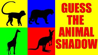 Guess the Zoo Animal from Their Shadow | Quiz Game for Kids, Preschoolers and Kindergarten screenshot 2