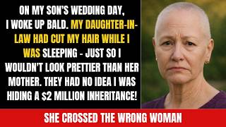 On my son’s wedding day, I woke up bald. My daughter-in-law had cut my hair while I was sleeping...
