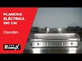 Vídeo: Plancha Industrial de Acero Eléctrica 100 cm Sobremesa Romux