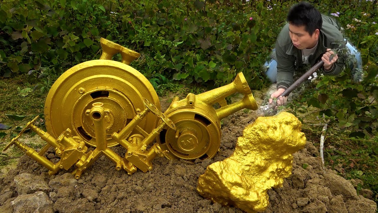 Unexpectedly, there is a treasure hidden in the earth pit excavated during the war
