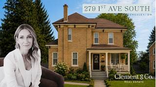 279 1st Ave South, Chesley ON | Stately Yellow Brick Century Home For Sale | $375,000